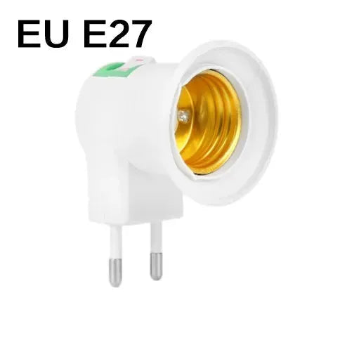 Light Bulb Adaptor Socket Bases Lamp Holder Converter Adrianas Specialty Shades EU E27 CHINA