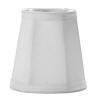 Luxurious White Silk Drum Chandelier Shade odd-lots Adrianas Specialty Lamp Shades