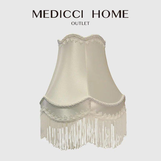 Medicci Home Art Lamp Shade fringed lampshades Adrianas Specialty Lamp Shades