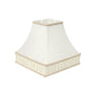 Medicci Home Square Lamp Shade silk lamp shades Adrianas Specialty Lamp Shades Size 4 1/2 inch top diamter x10 inch bottom x 9 inch height