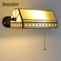 Stained Glass Wall Sconce Vintage Led Wall Light - Adrianas Specialty Lamp Shades