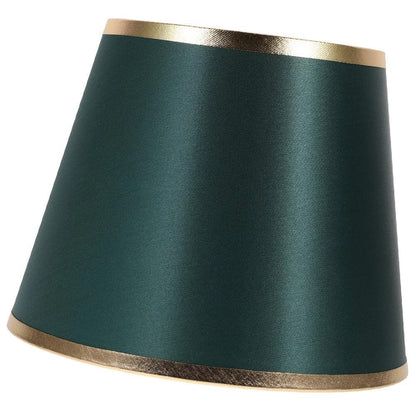 Modern Dark Green Fabric Lampshade for Table, Chandelier, and Desk Lamps Lamp Shades Adrianas Specialty Shades