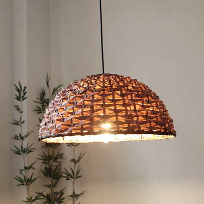 Modern Handwoven Bohemian Bamboo Pendant Lamp Shades Lamp Shades Specialty Shades