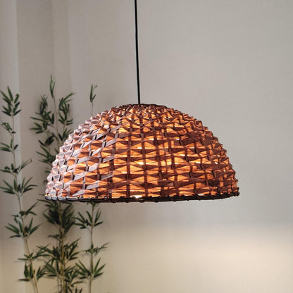 Modern Handwoven Bohemian Bamboo Pendant Lamp Shades Lamp Shades Specialty Shades