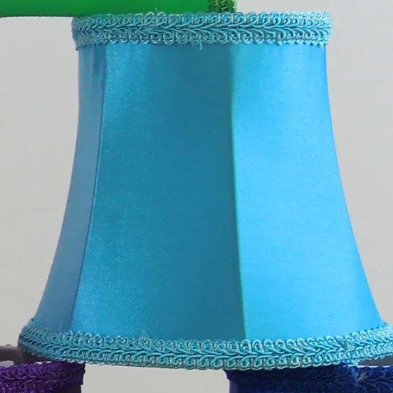 Modern Multicolor Crystal Chandelier Lamp Shades - Adrianas Specialty Lamp Shades