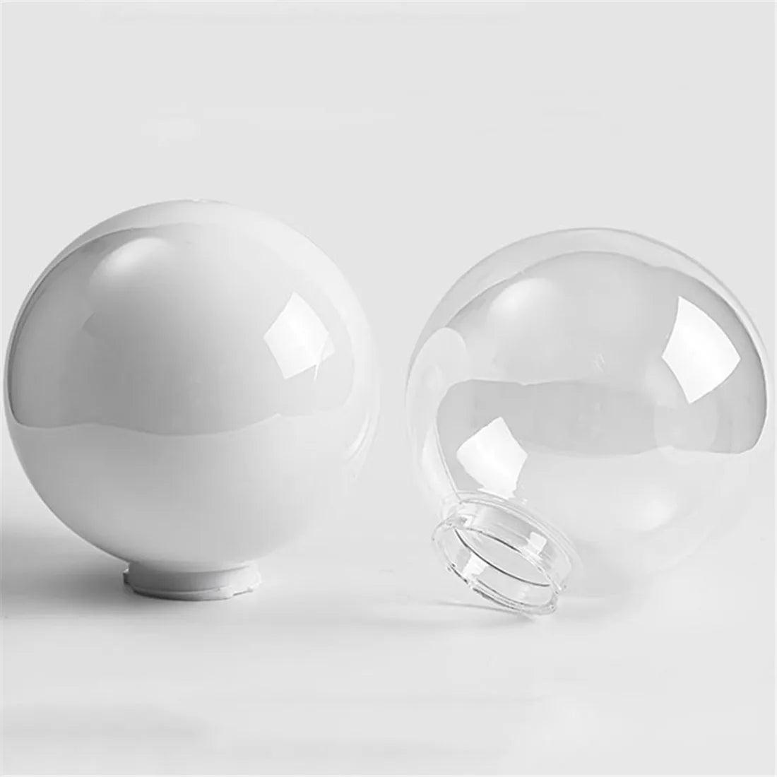 Outdoor Light Globe Lamp Shade Acrylic Round Lampshade - Adrianas Specialty Lamp Shades