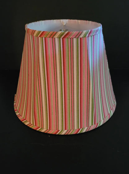 Pin Strip Pink Lamp Shade replacement lampshades Adrianas Specialty Lamp Shades