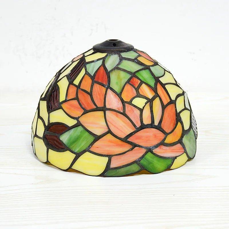 PL1208001 - Tiffany Vintage Stained Glass Lampshade - Adrianas Specialty Lamp Shades