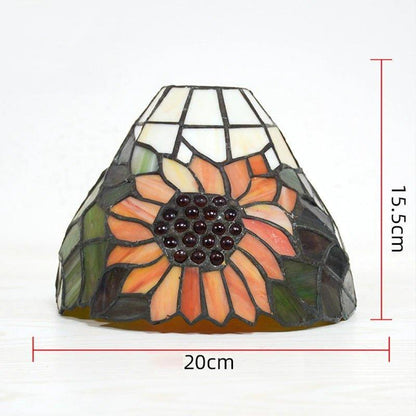 PL1208001 - Tiffany Vintage Stained Glass Lampshade - Adrianas Specialty Lamp Shades