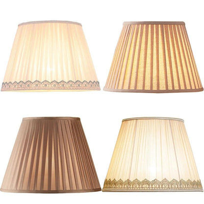 Pleated and Trimmed Table and Floor Lamp Shades table lamp shades Adrianas Specialty Lamp Shades