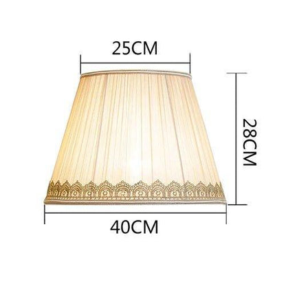 Pleated and Trimmed Table and Floor Lamp Shades table lamp shades Adrianas Specialty Lamp Shades H 16 inch bottom X 11 inch height CHINA