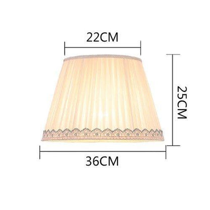 Pleated and Trimmed Table and Floor Lamp Shades table lamp shades Adrianas Specialty Lamp Shades C 14 inch bottom x 10 inch height CHINA