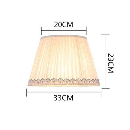 Pleated and Trimmed Table and Floor Lamp Shades table lamp shades Adrianas Specialty Lamp Shades