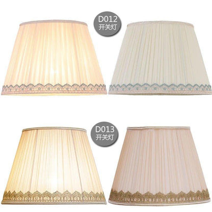 Pleated and Trimmed Table and Floor Lamp Shades table lamp shades Adrianas Specialty Lamp Shades