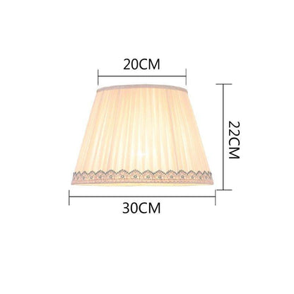 Pleated and Trimmed Table and Floor Lamp Shades table lamp shades Adrianas Specialty Lamp Shades