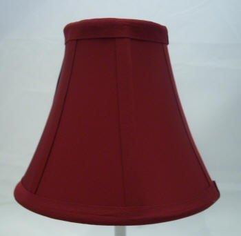 Red Silk Chandelier Lamp Shades - Specialty Shades