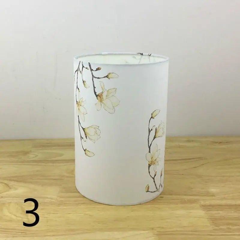 Retro Floral Bird Lamp Shade Small Lampshade Table Ceiling Light Cover Creative Bar Restaurant Bedroom Home Decor - Specialty Shades