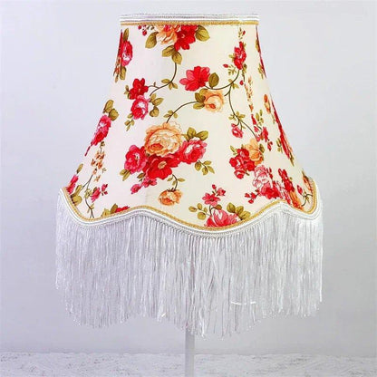 Retro Tasseling Lampshades Fringed Lamp Shades Adrianas Specialty Lamp Shades Style-06