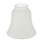 Screw Fixed Frosted Glass Shades Bell Shaped Glass Shade Covers Ceiling Fan Lamp Replacements for Chandelier Wall Sconces pendant-lamp-shades Adrianas Specialty Lamp Shades Screw Fixed Frosted Glass Shades Bell Shaped Glass ShadeDefault Title