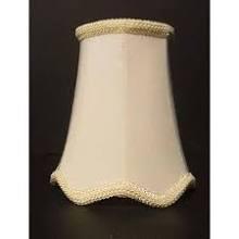 Silk Scallop Chandelier Shade - Adrianas Specialty Lamp Shades