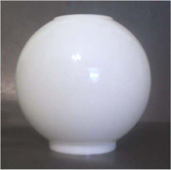 Small White Opal Lamp Globe - Adrianas Specialty Lamp Shades