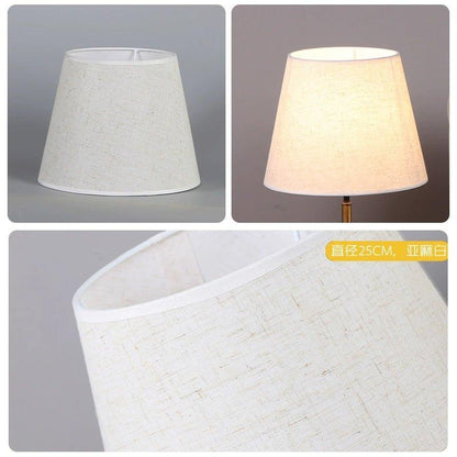 Soft Colored Shirred Lampshade Adrianas Specialty Lamp Shades Adrianas Specialty Shades Flax White -10 in diameter under the mouth