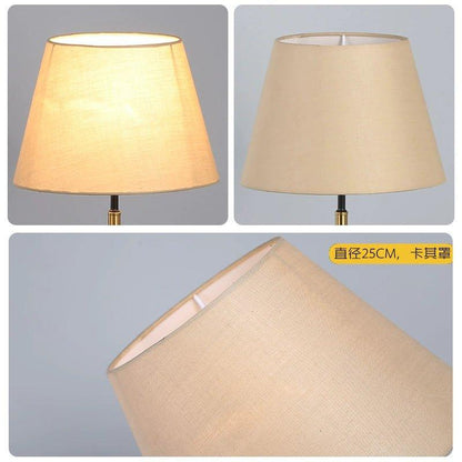 Soft Colored Shirred Lampshade  