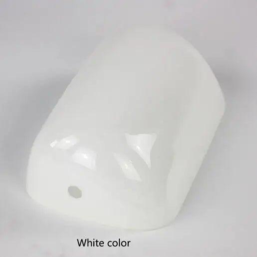 T9007-DZ - Green/Blue/Amber/White color GLASS BANKER LAMP COVER - Specialty Shades