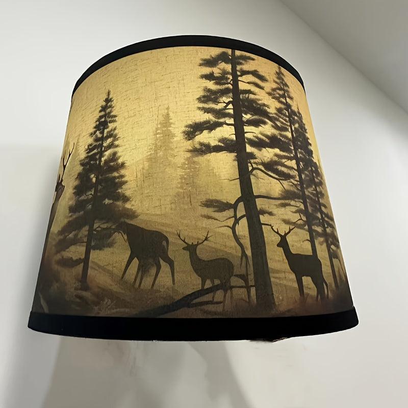 Traditional Fabric Drum Lampshade - Adrianas Specialty Lamp Shades