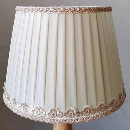 TUDA Lace Edge Lamp Cover Lampshades pleated lamp shades Adrianas Specialty Lamp Shades