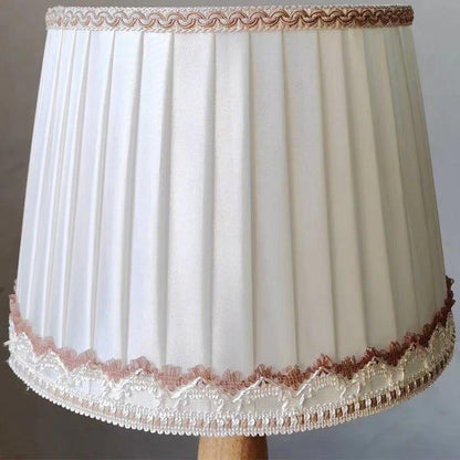 TUDA Lace Edge Lamp Cover Lampshades pleated lamp shades Adrianas Specialty Lamp Shades